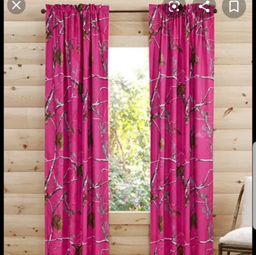 2 panel realtree curtains